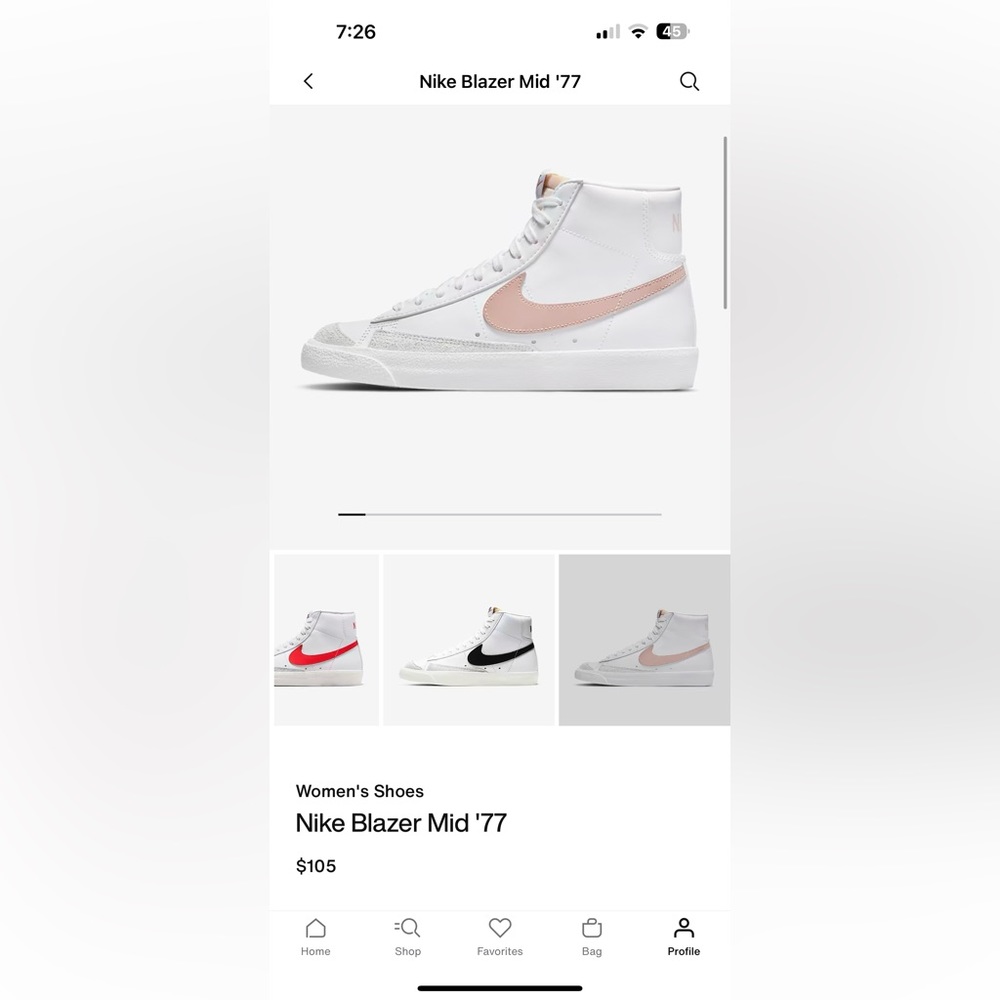 nike blazer 77’ mid